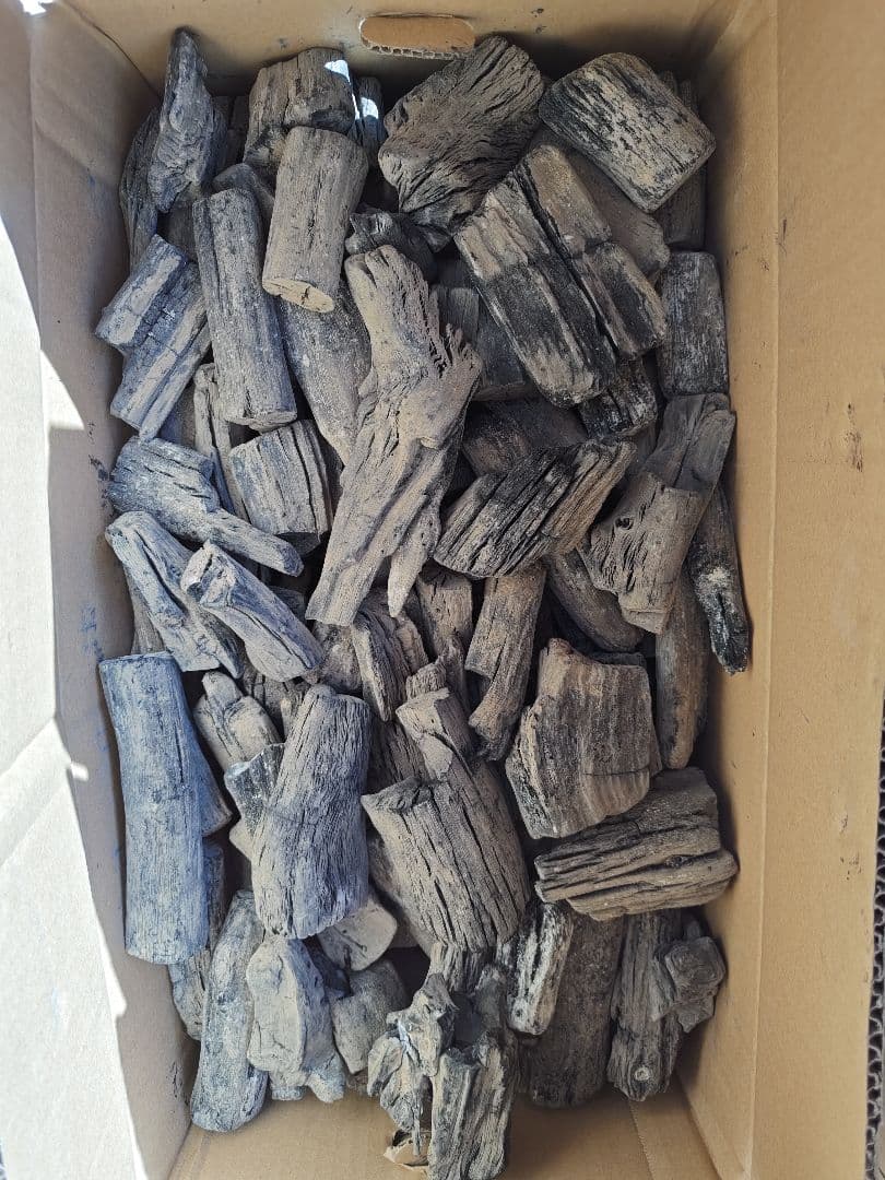 紀州備長炭　白炭　樫並　15kg箱