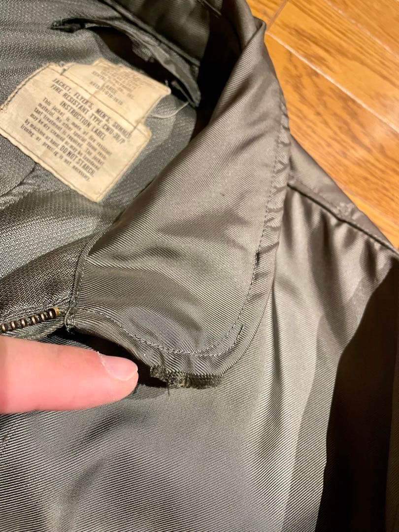 【実物当時物】CWU-36 不燃素材　Lサイズ トムクルーズ