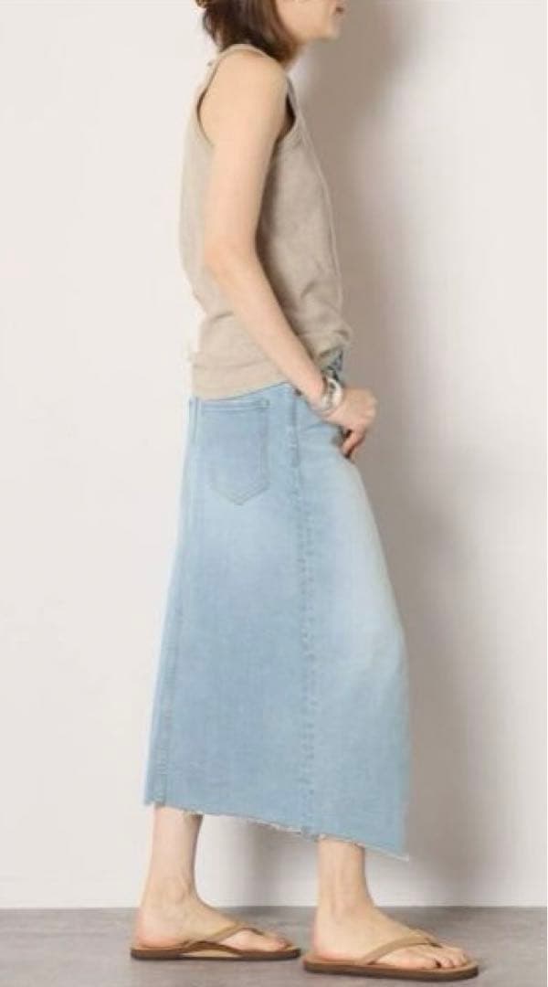 MUSE de Deuxieme Classe DENIM SLIT スカート