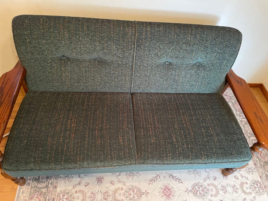 三越家具 カントリーハウス 2人掛けソファ