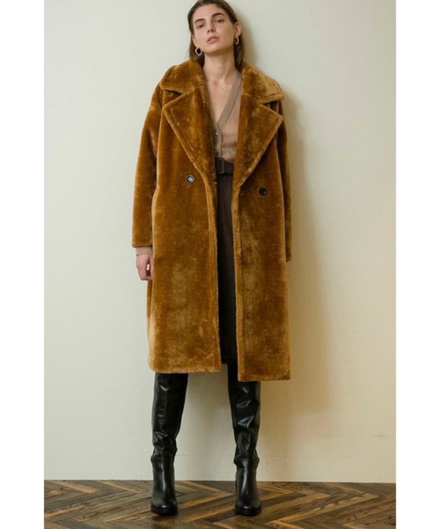 MAISON SPECIAL エコムートンビックカラーコート