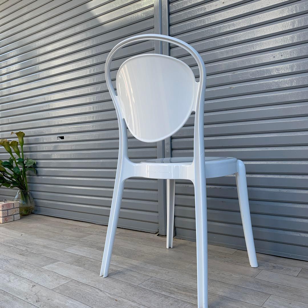 イタリア Calligaris カリガリス パリジェンヌ ホワイト ②