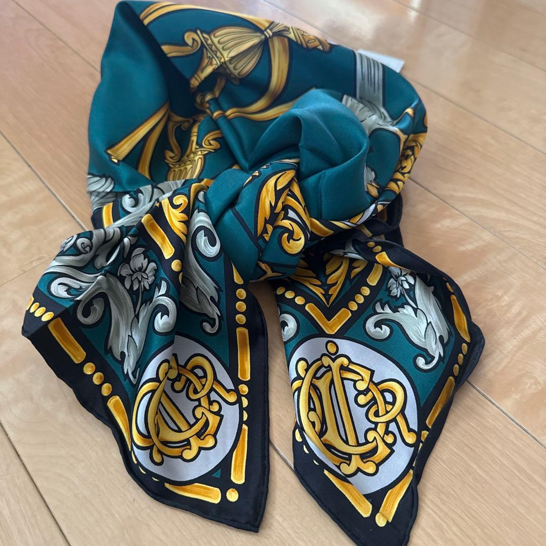 Christian Dior クリスチャンディオール シルク 大判 スカーフ