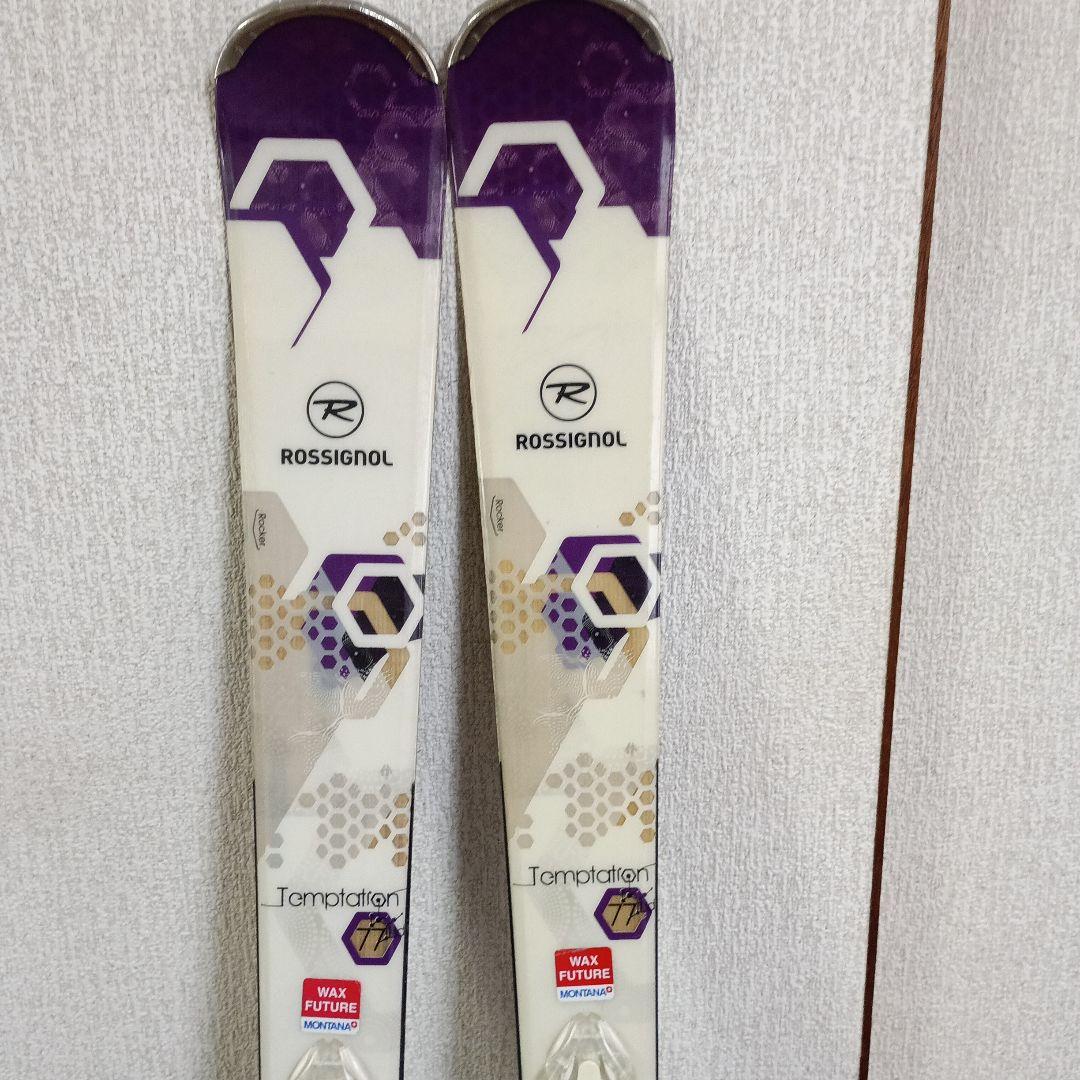 ROSSIGNOL スキー板 ホワイト/パープル