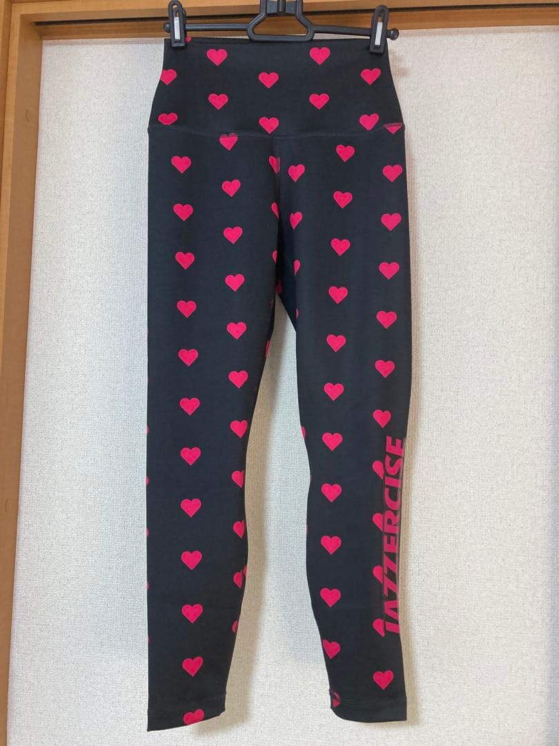 JAZZERCIZE ハート柄レギンス