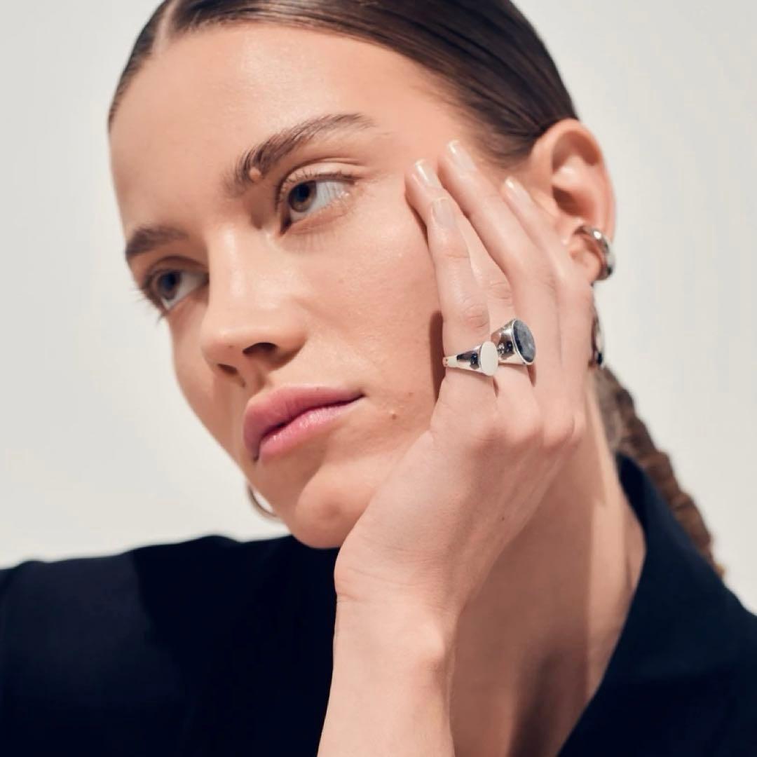 TOMWOOD / Mini Signet Oval Ring / 50 リング