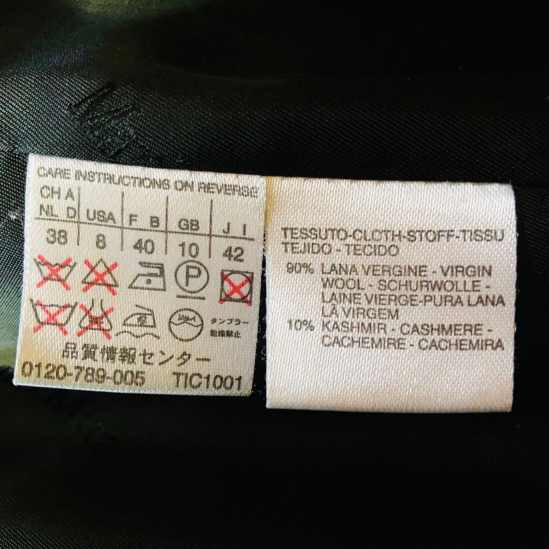 希少42✨美品 マックスマーラ 超マキシコート カシミヤ 女優襟 ブラック
