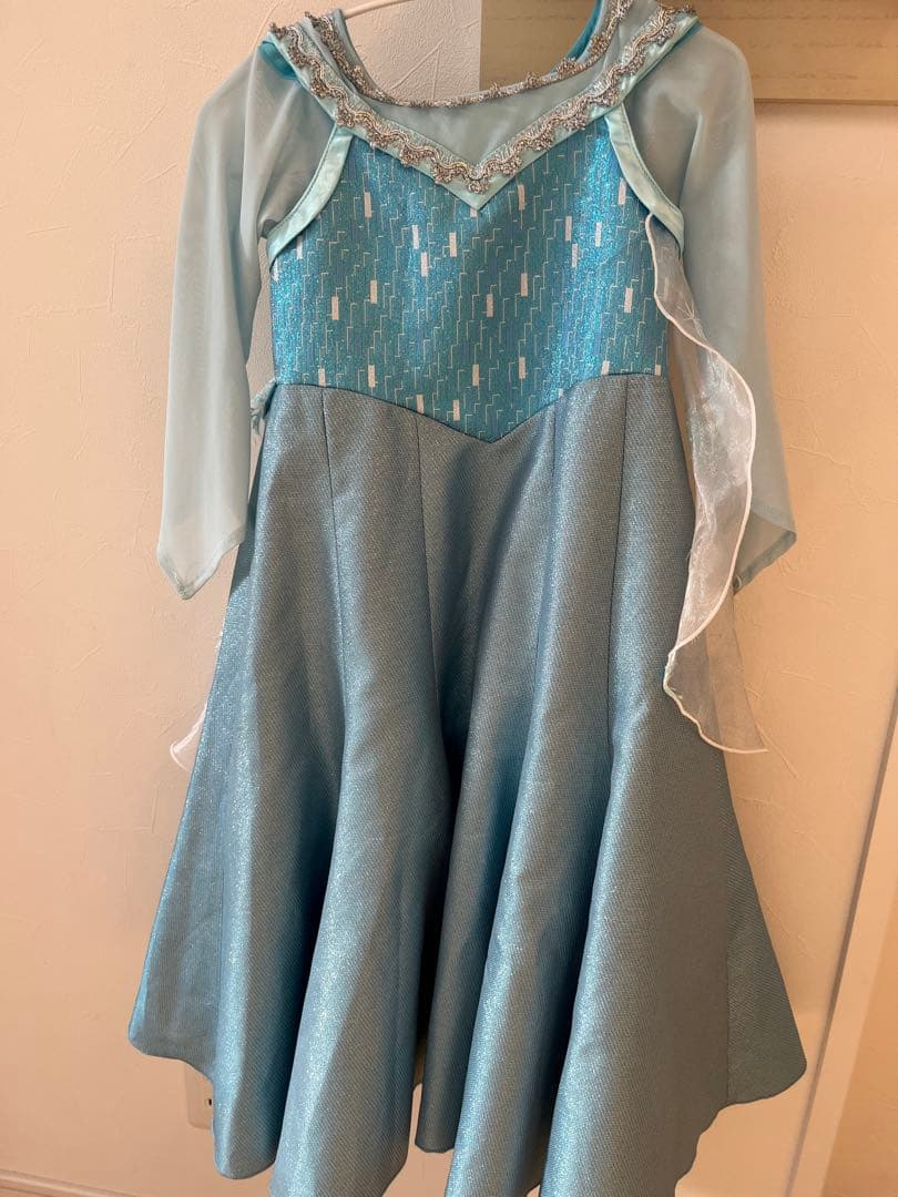 エルサ　ビビディバビディブティック　アナと雪の女王　110センチ　ドレス