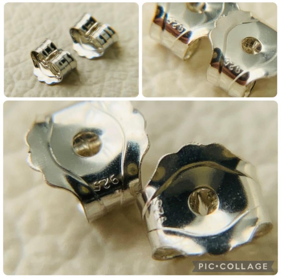 グッチ ハート ロッキング ピアス 925 社外 キャッチ 新品 silver