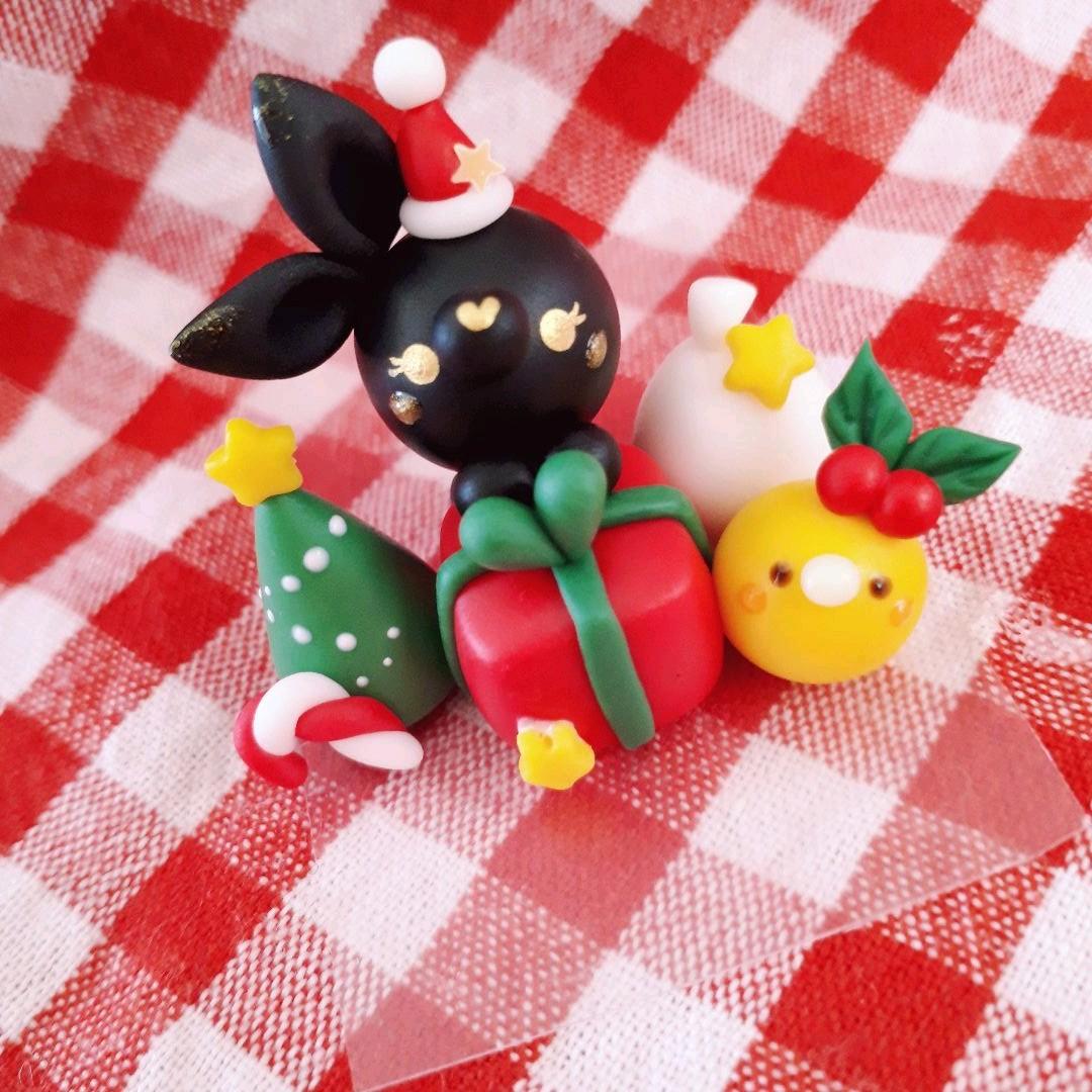 クリスマス☆盛り沢山♪黒うさぎちゃん