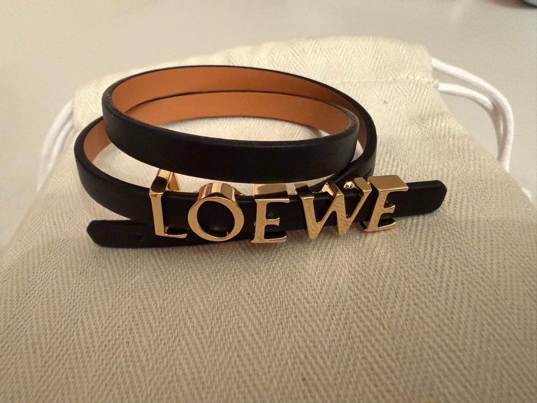 LOEWE ダブルラップ ロエベ ブレスレット（カーフ）