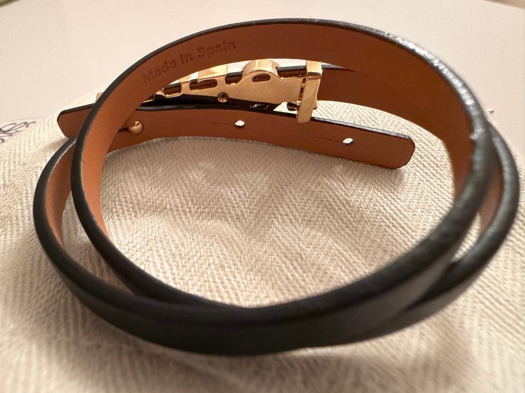 LOEWE ダブルラップ ロエベ ブレスレット（カーフ）