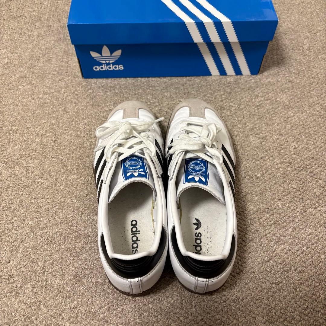 【超美品】adidas Samba OG ホワイト 28cm