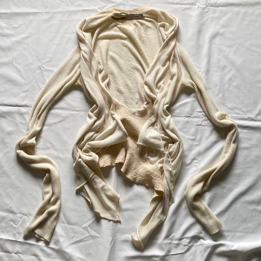 【Rick Owens】07ss White Cardigan archive