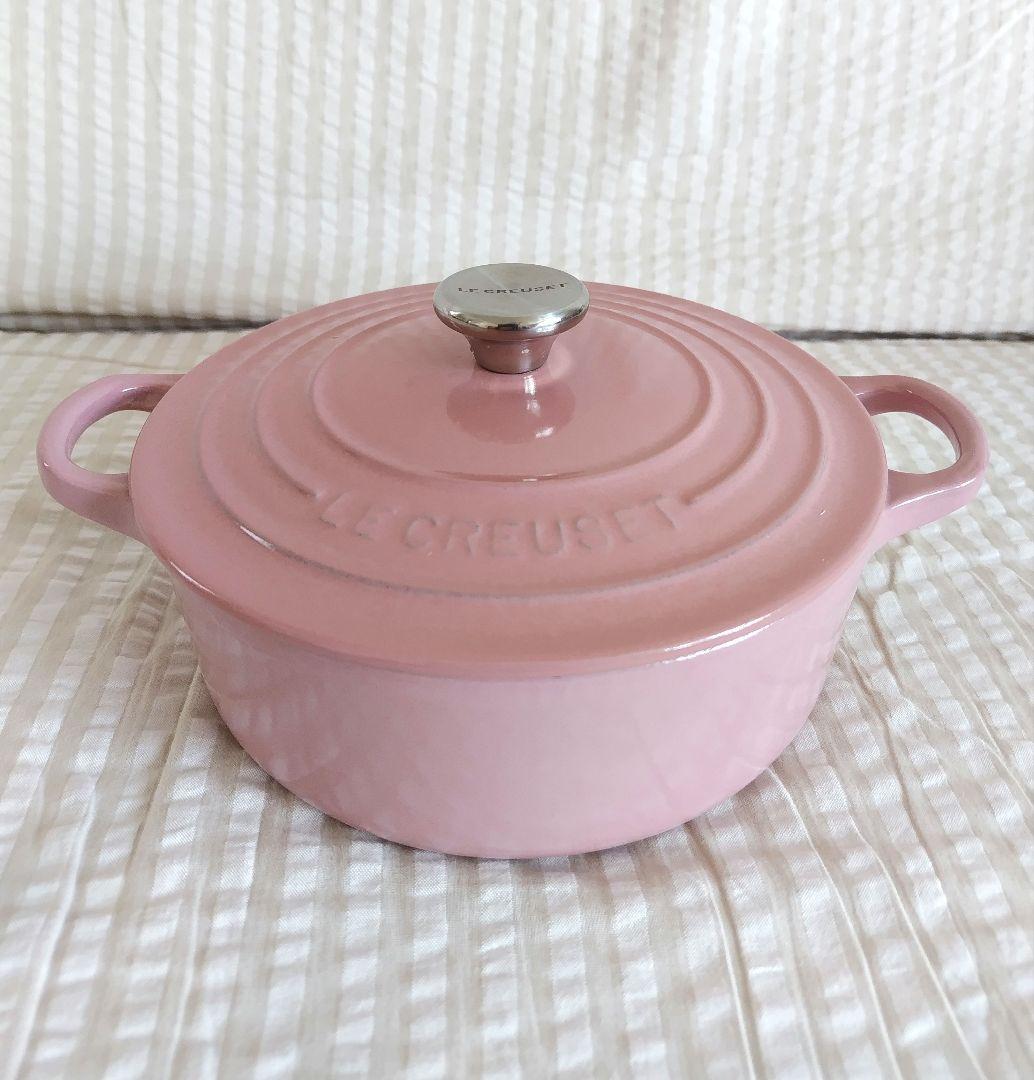 【値下げ】ル・クルーゼ ジャポネーズ 18cm シフォンピンク