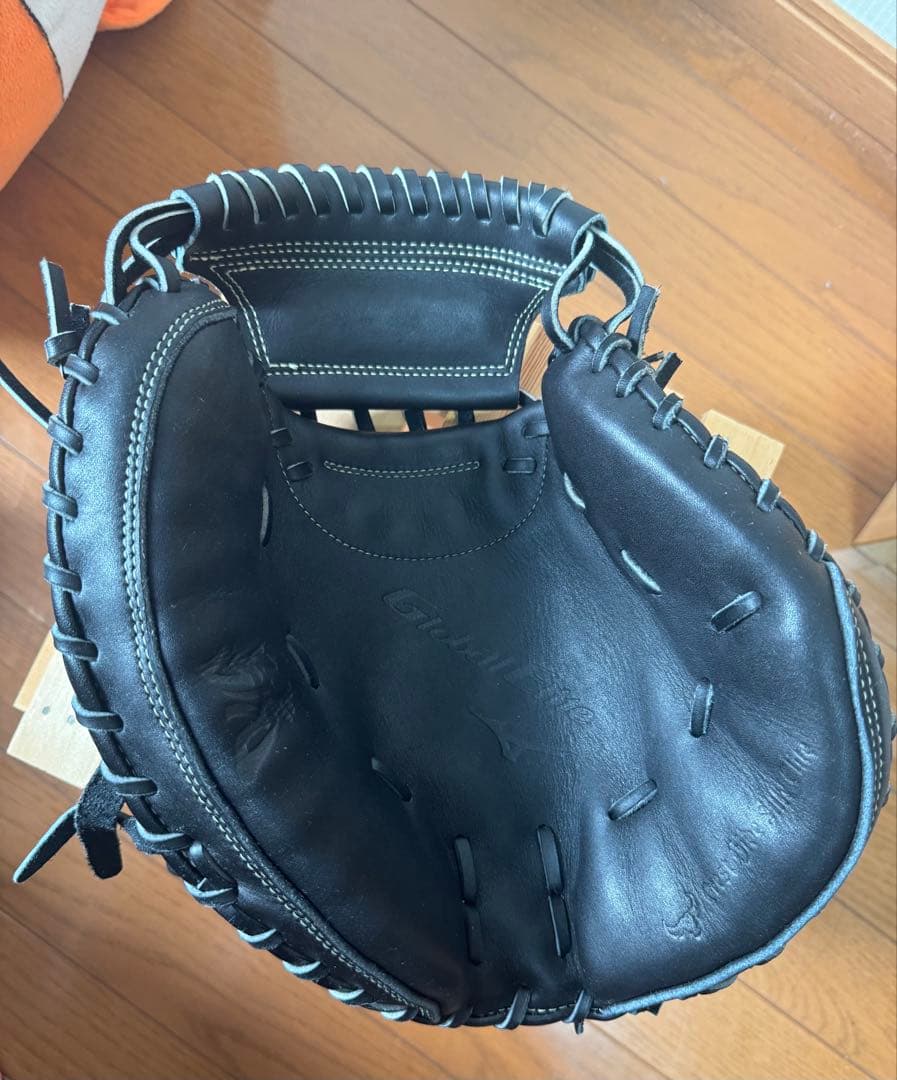 Mizuno 硬式キャッチャーミット田原さん買って1AJCH26420 黒