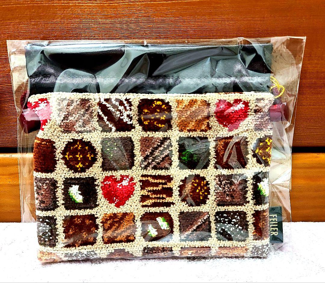 FEILER コフレドゥショコラ　巾着ポーチ　未使用