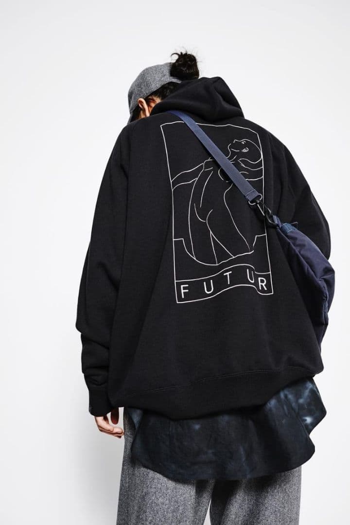 FUTUR × Graphpaperｘループウィラー　SWEAT PARKA