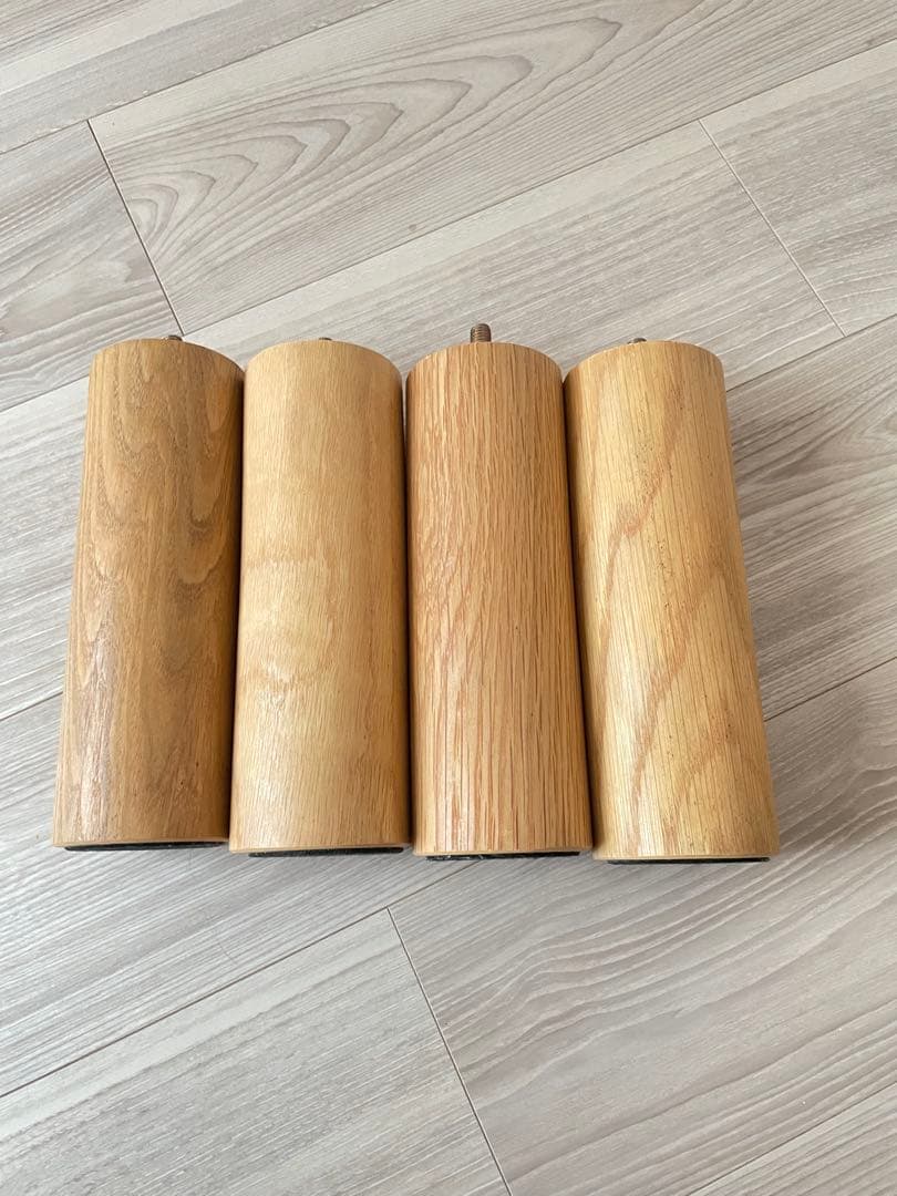 無印良品　ダブルベッドフレーム　オーク