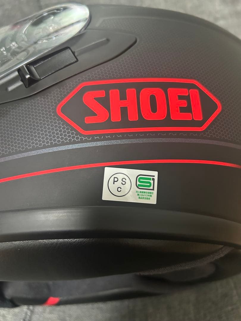 SHOEI フルフェイスヘルメット GT-Air ブラック/レッド美品