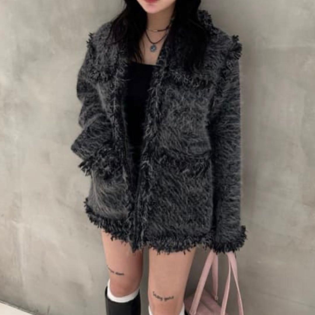 【SLY】 FLUFFY TWEED ジャケット