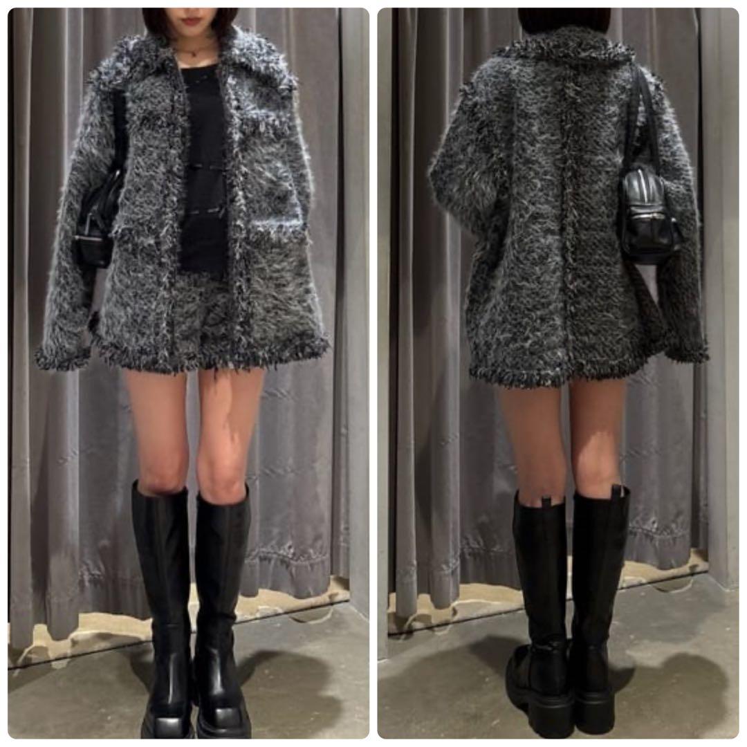 【SLY】 FLUFFY TWEED ジャケット