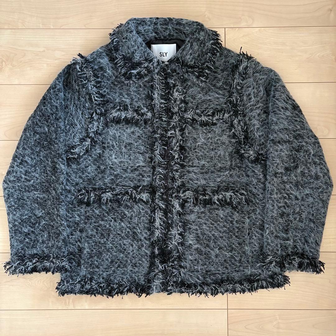 【SLY】 FLUFFY TWEED ジャケット