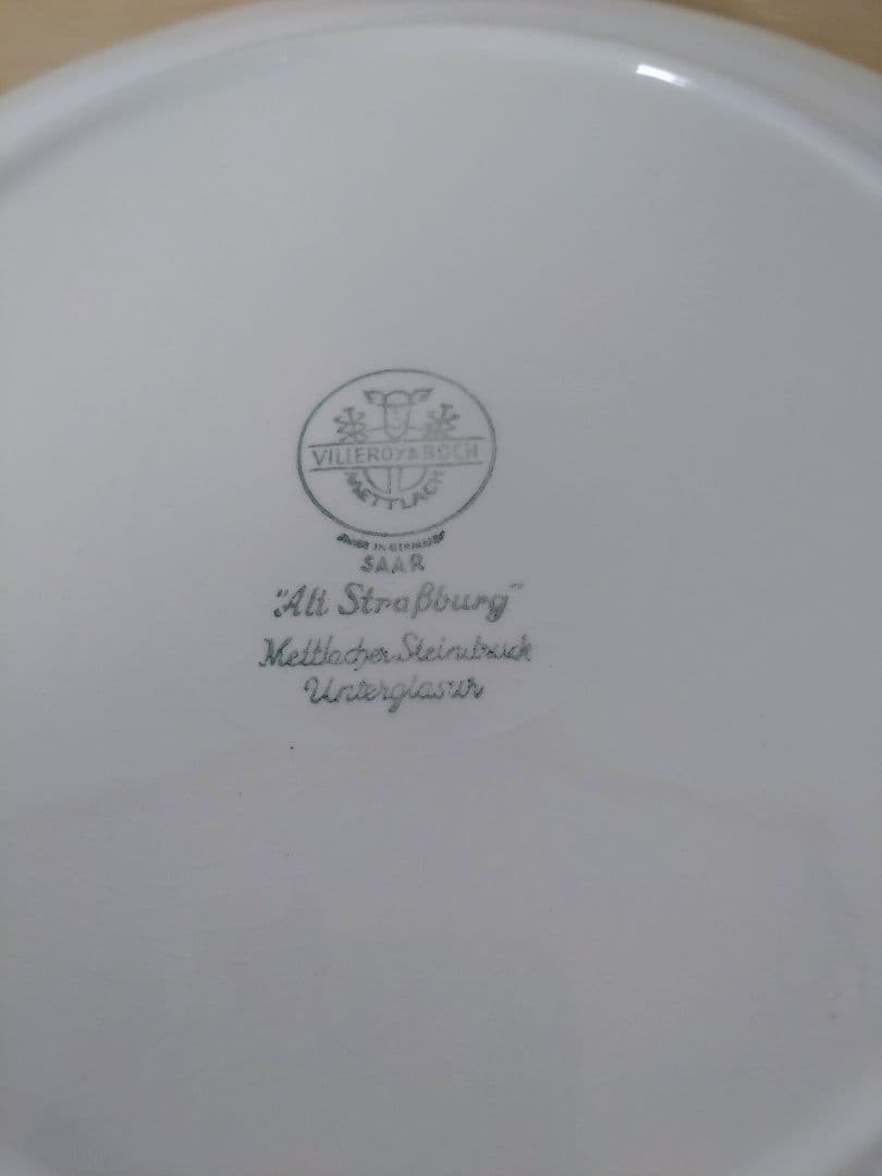 ビレロイ＆ボッホ メイン皿 3セット