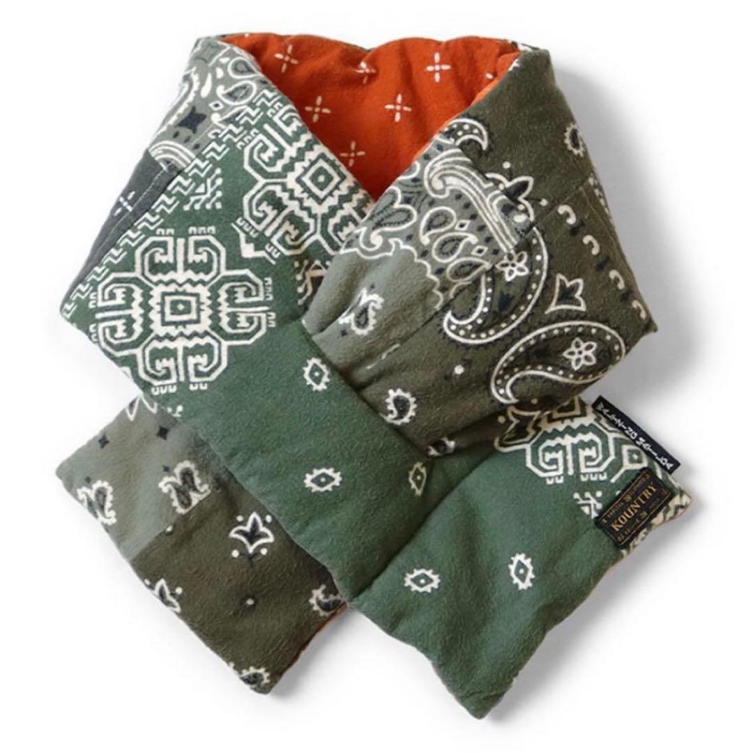 Kapital キャピタル バンダナ リバーシブルKESAマフラー