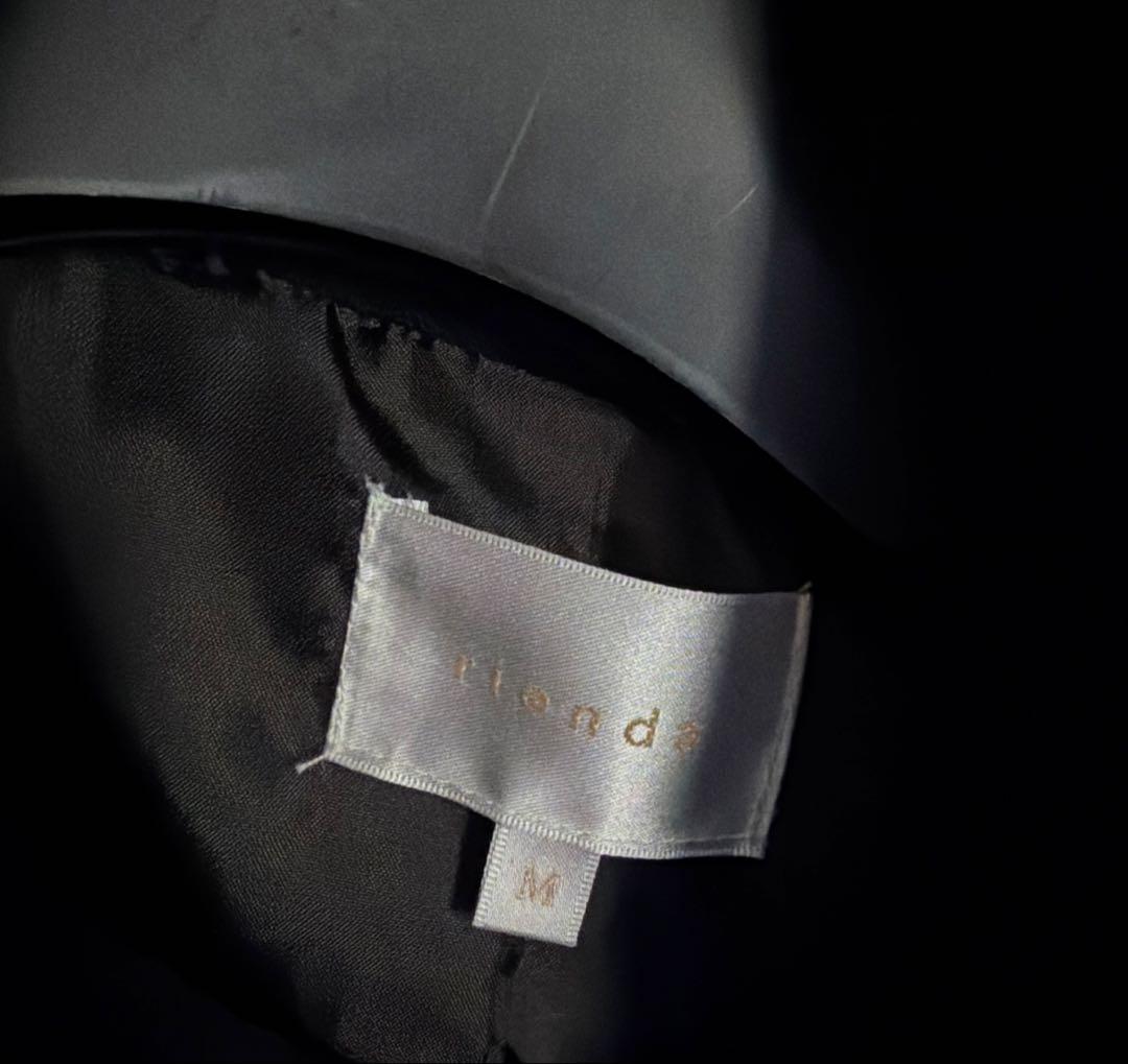 rienda 25オーバーネックシンデレララインコート