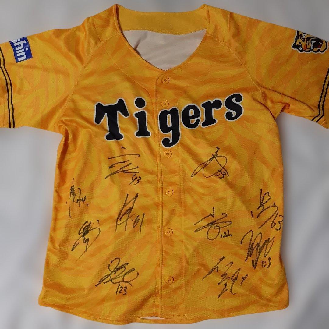 新品同様◆多数サイン入り 阪神タイガースユニフォーム