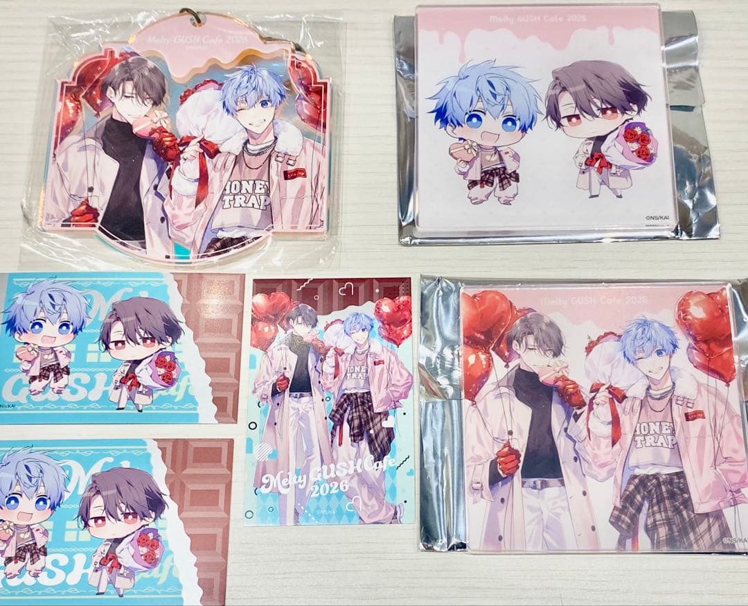 鮭田ねね　午前0時の甘い罠　アクリルキーホルダー　アクリルコースター　カード