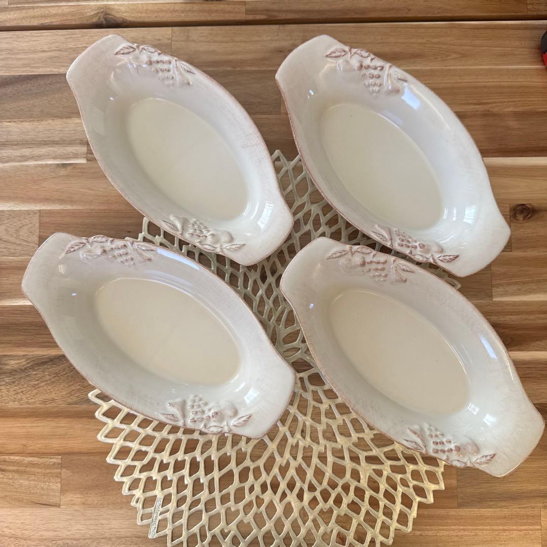 Casafina カサフィナ　グラタン皿　4枚セット