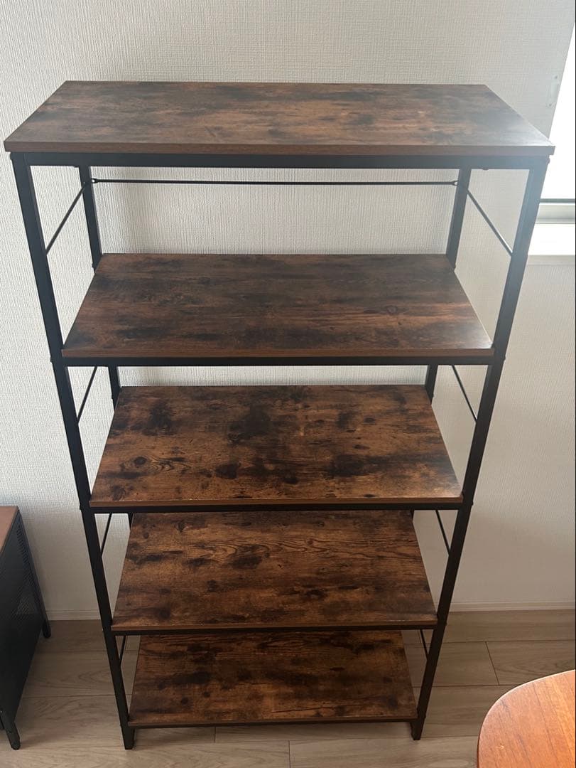 ニトリ　オープンシェルフ　Nステイン1680BR