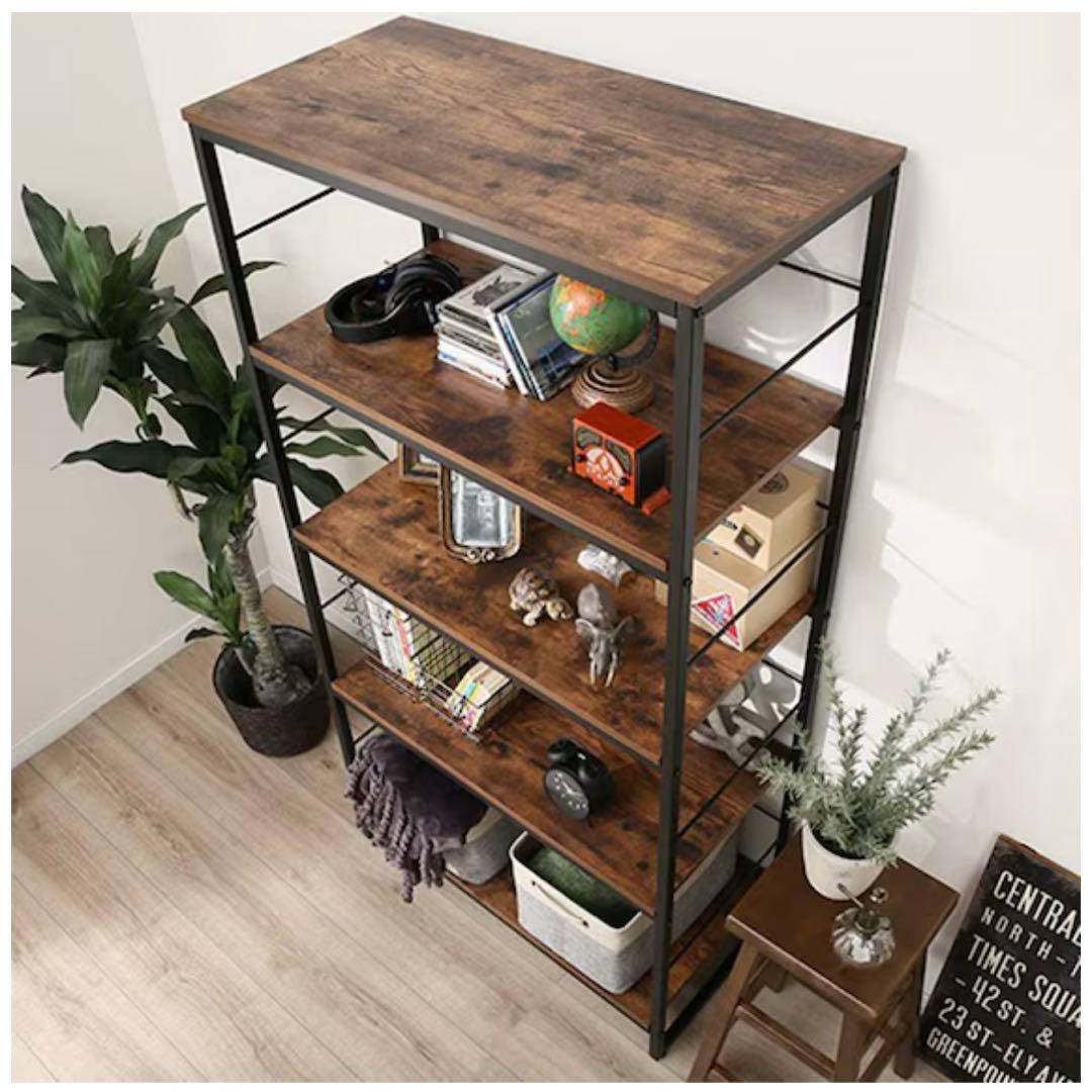 ニトリ　オープンシェルフ　Nステイン1680BR