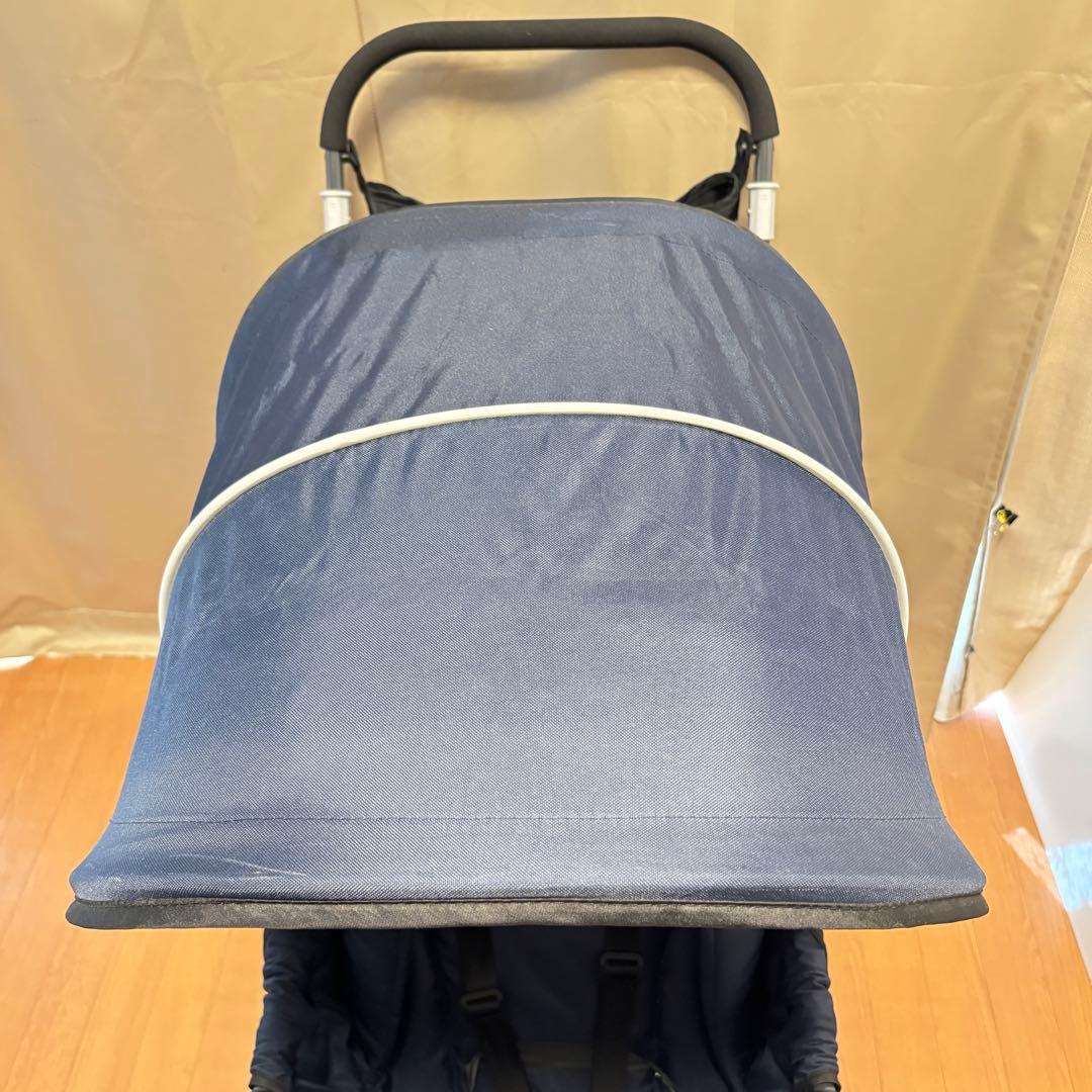 KATOJI カトージ 二人でゴー 2人乗りベビーカー ネイビー 美品