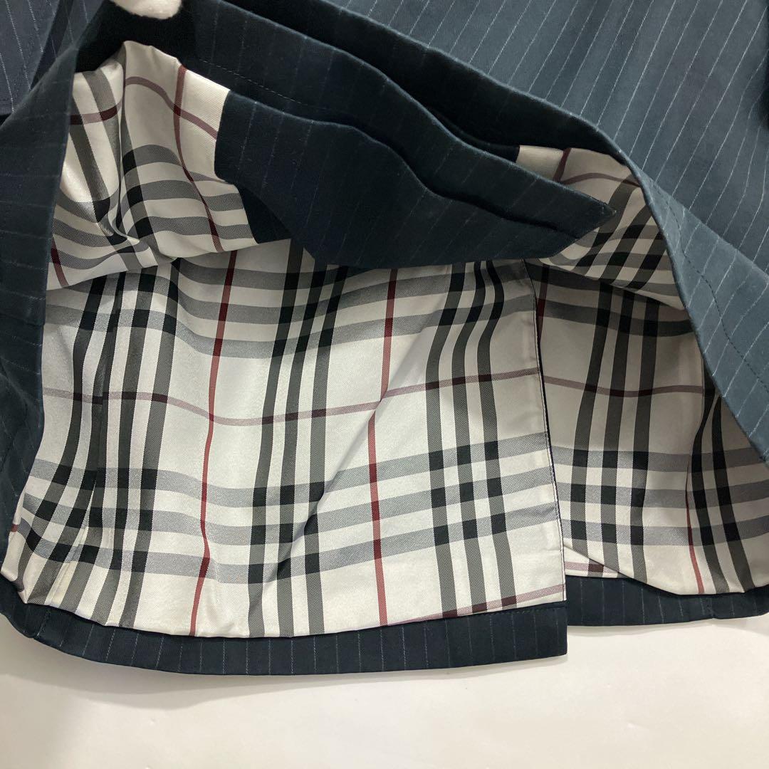 【希少サイズ】XL バーバリーブラックレーベル　ロングトレンチコート　ノバチェ