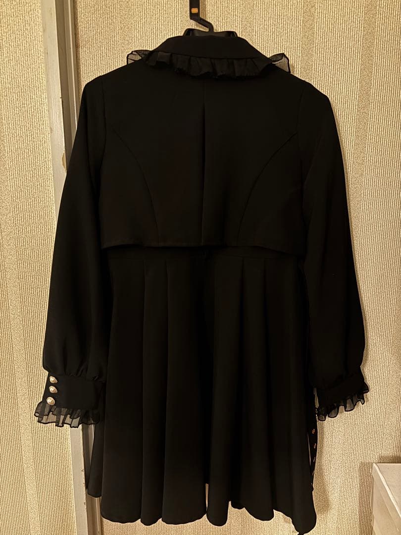 シアーフリルトレンチコート