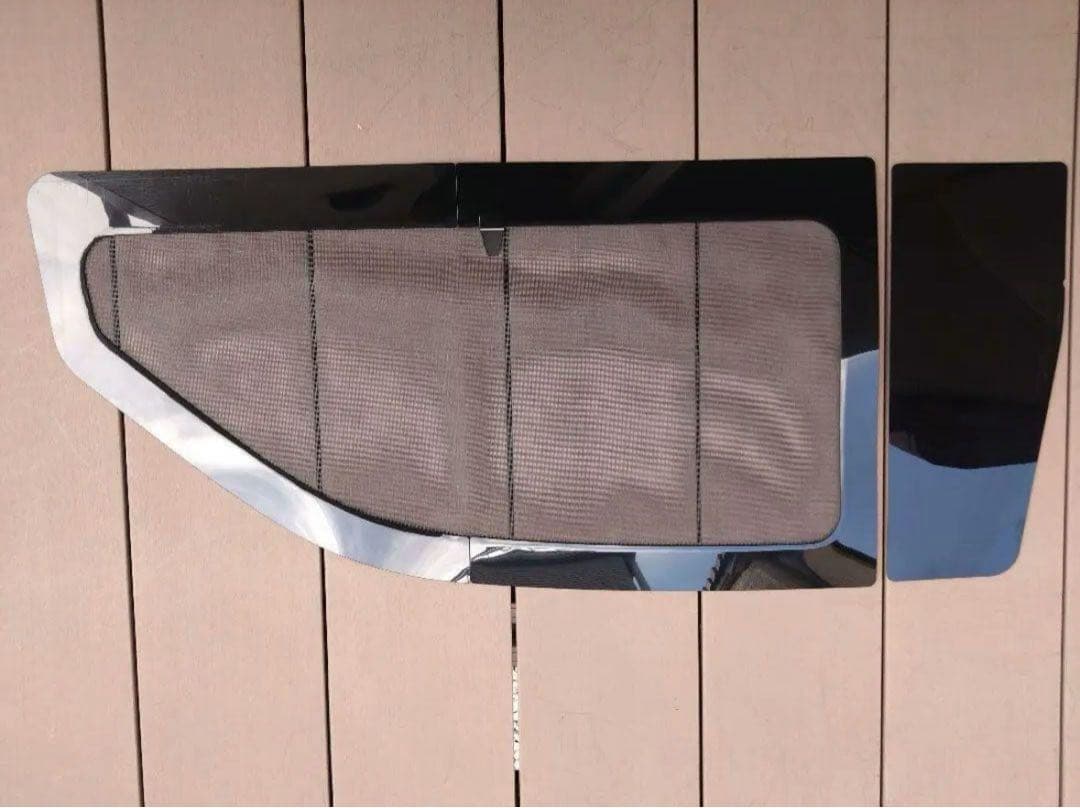 『チップ』車中泊、網戸、バグネット、30系アルファード用、2列目左右セット