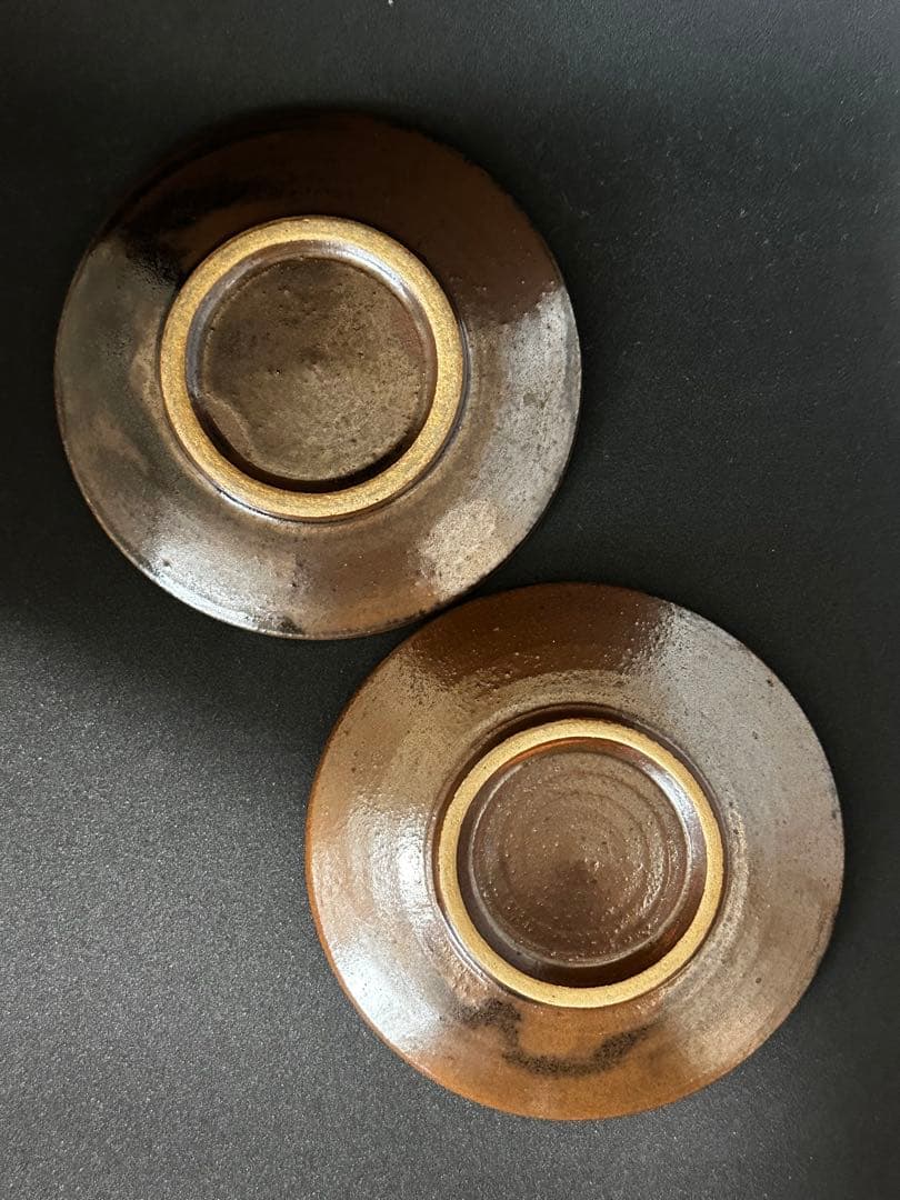 やちむん十鶴　お皿２枚