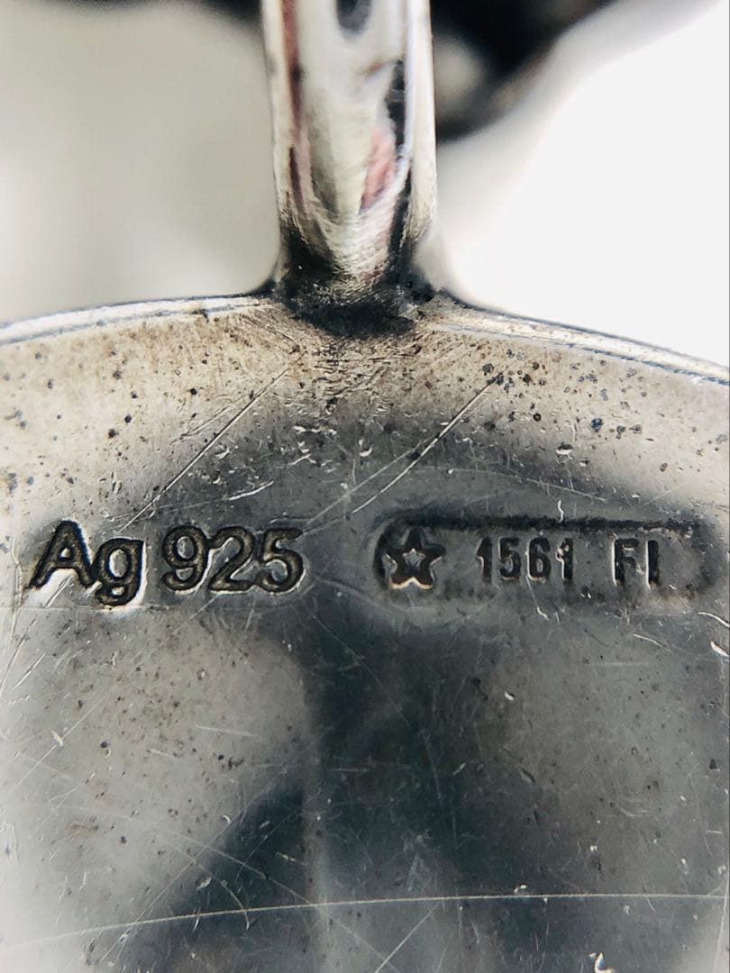 【美品】GUCCI  ネックレス 男女兼用　SV925 細美武士