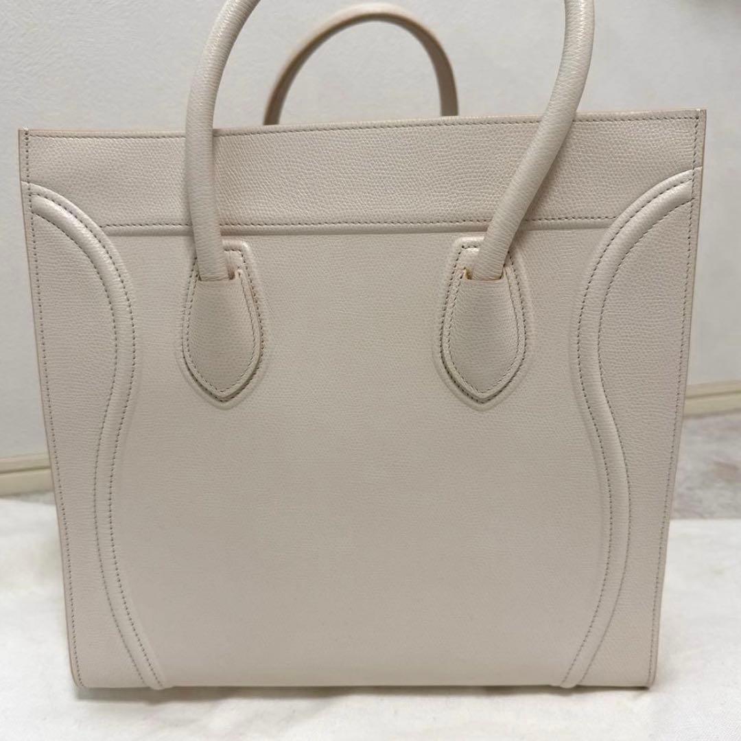 CÉLINE アイボリー トートバッグ