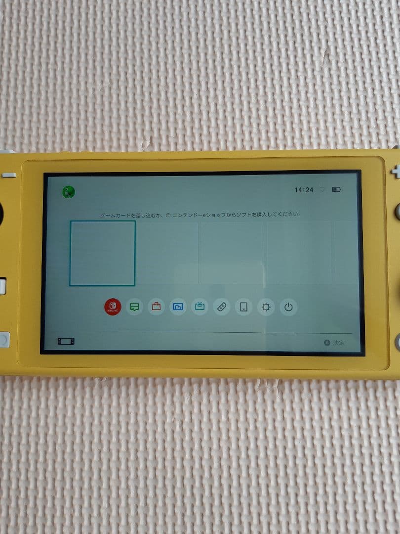 ジャンク　Nintendo Switch Lite イエロー　本体