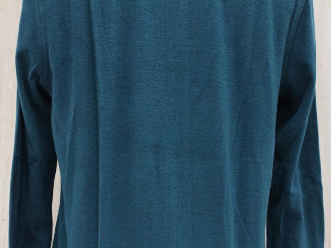 ▲エルメス HERMES コットン パイルブルゾン ジップアップ ターコイズ