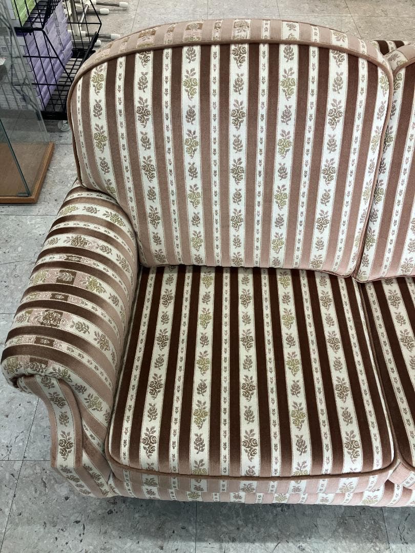 アンティーク 3人掛けソファ