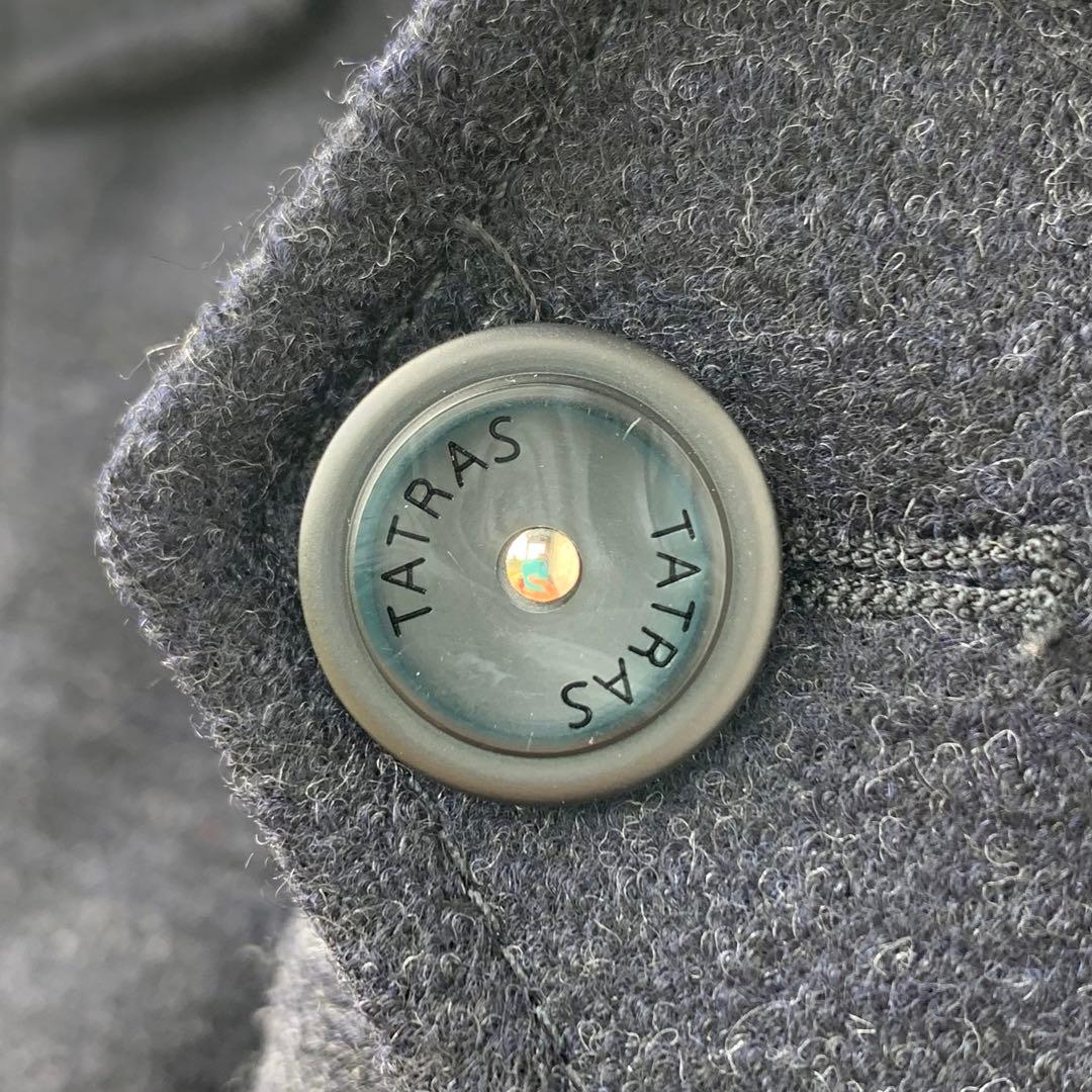 極美品♡TATRAS　DIAMANTE 　ウール ダウンチェスターコート