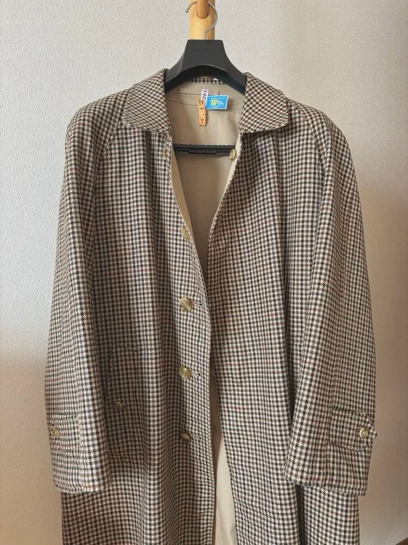 Burberry バーバリー　ヴィンテージ　イングランド製 リバーシブルコート