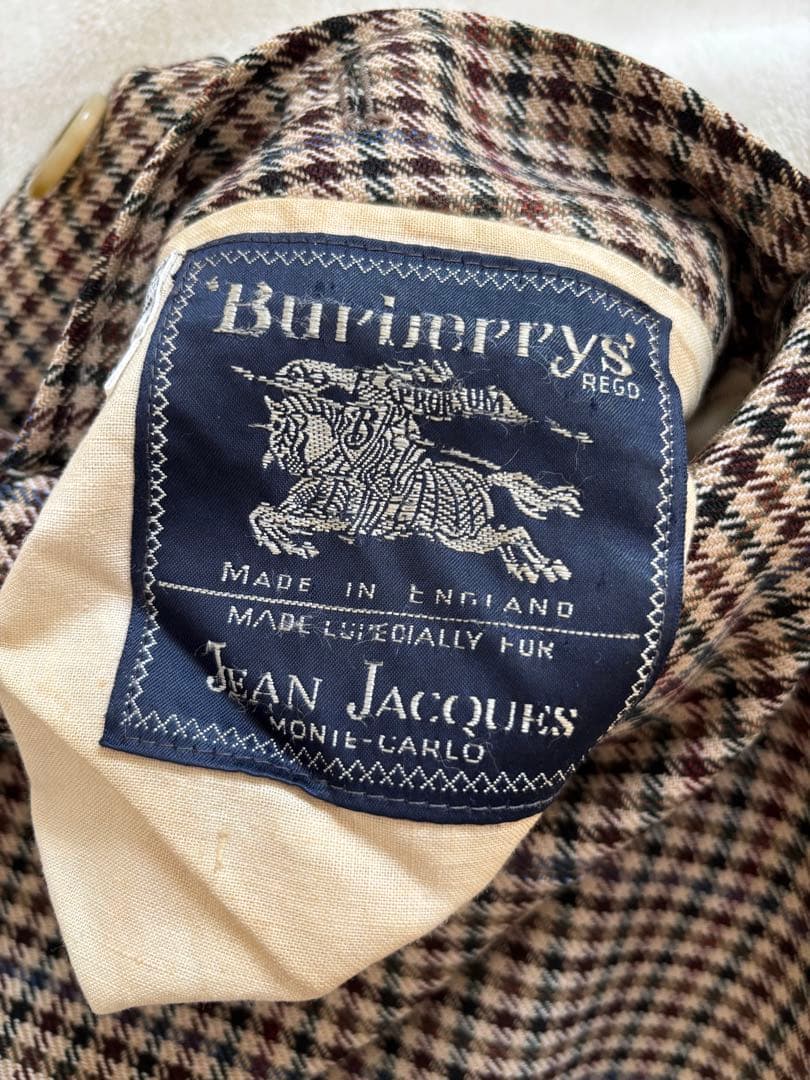 Burberry バーバリー　ヴィンテージ　イングランド製 リバーシブルコート