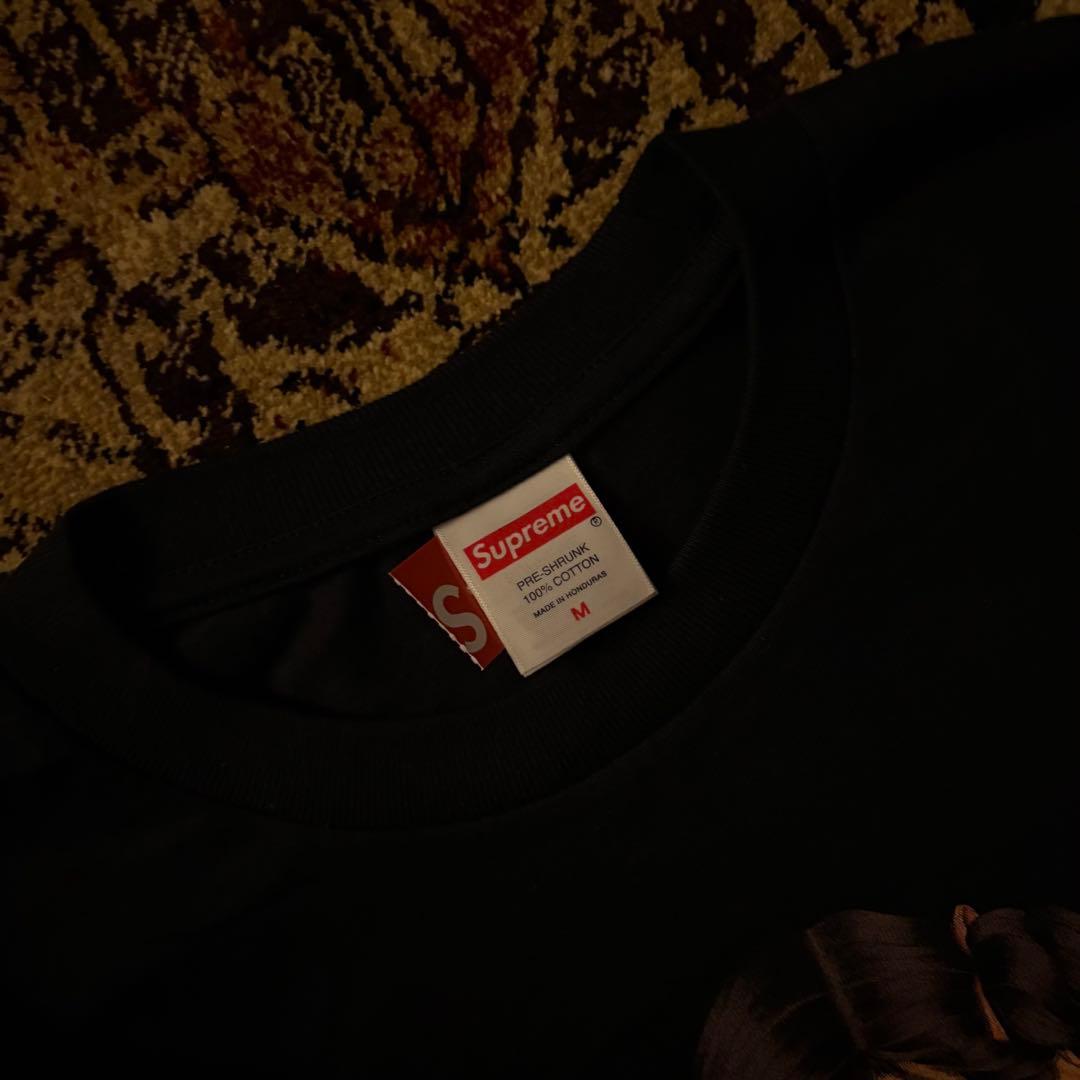 25AW supreme tシャツ ブラック M 新品タグ付き