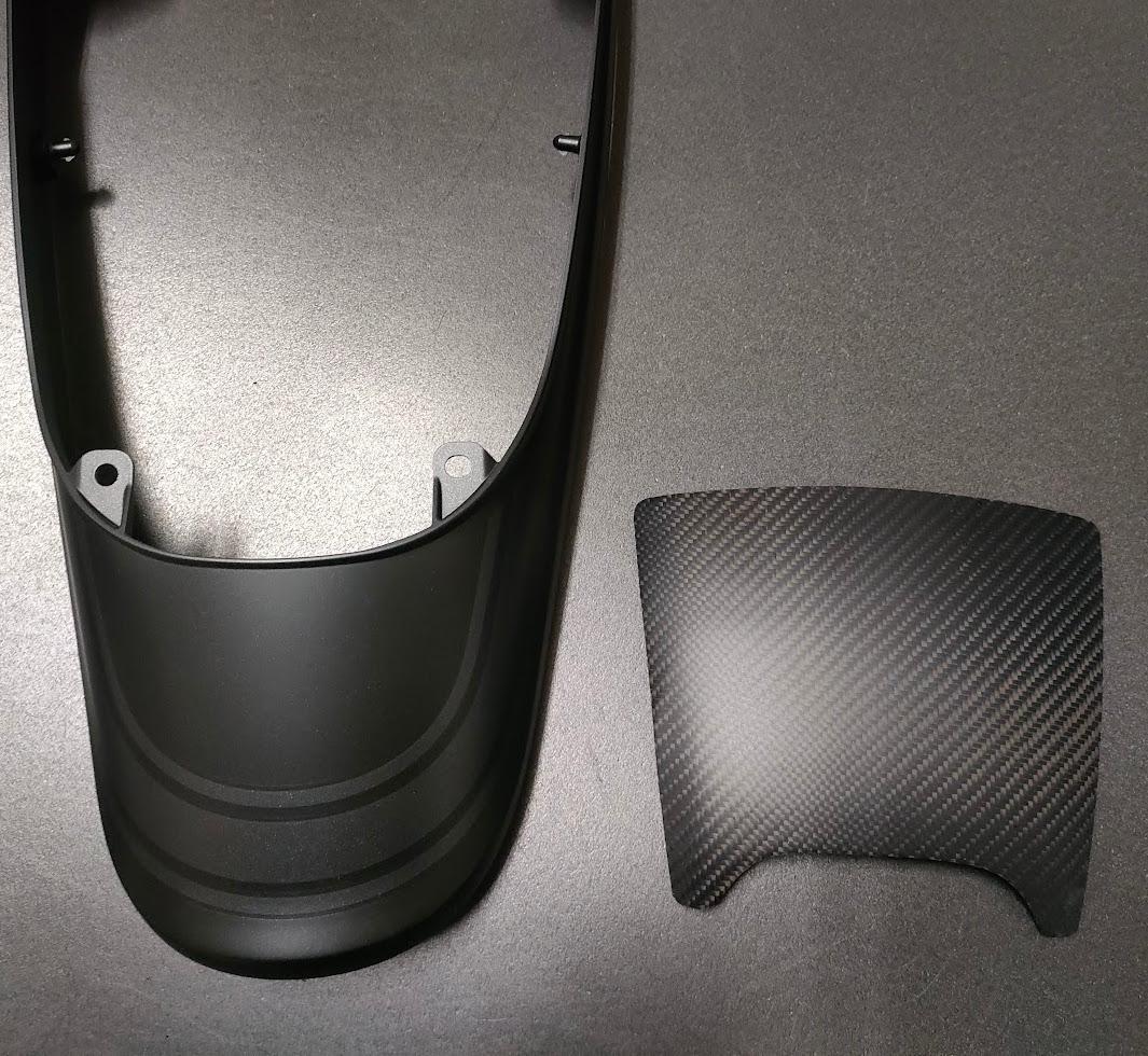 Z900RS SE カーボンパッド 2025用 メタリックブラック